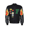 “Fort Few Lettermen jacket” (Green)